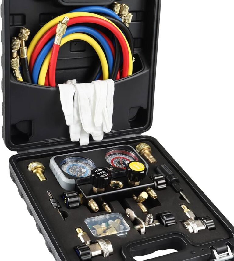 How to Use Ac Manifold Gauge Set R134A